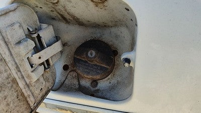 1990-1996 Ford F150 Rear Fuel Filler Neck Assembly With Gas Cap Oem E7tz9034b