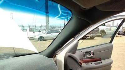 04 Lesabre Passenger Right A Pillar Trim Windshield Post Panel Graphite 933