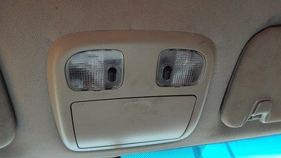 10-12 Ford Fusion Center Overhead Console Dome Light Map Lamp Cubby Charcoal Fw