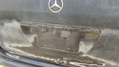 98-99 Ml320 Mercedes Ml320 License Plate Trim Surround Panel Tail Trunk Finish