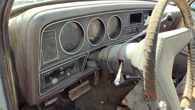 1984-1986 Dodge D350 Trim Bezel Around Speedometer Oem Dash Surround Panel