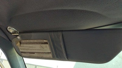 1987 Ford Ranger Driver Left Sun Visor Oem Blue