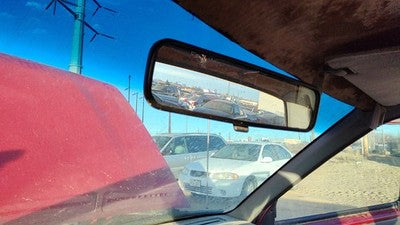 1997 Nissan Hardbody Inside Rear View Mirror Oem Windshield Mounted