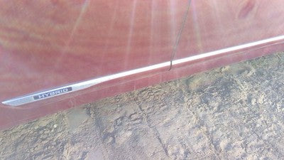10-12 Lexus Hs250h Hybrid Passenger Right Lower Rocker Moulding Trim Red 3r1