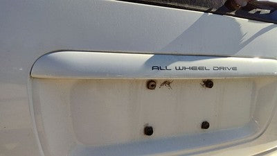 96-99 Town Country License Plate Trim Surround Panel Tail Trunk Pwp Golden White