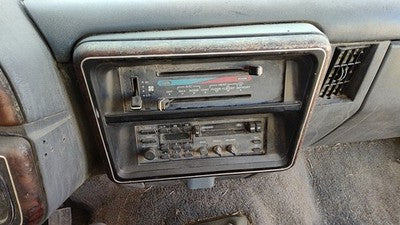 1987-1991 F250 Pickup Trim Bezel Around Radio Surround Dash Panel Oem