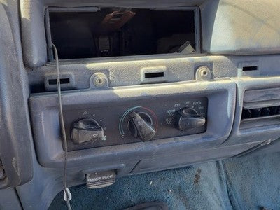 1992-1997 Ford F250 Trim Bezel Around Heater Head Surround Dash Panel Oem Gray
