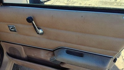 1984 Ford Tempo Passenger Right Front Door Trim Panel Manual Windows Tan