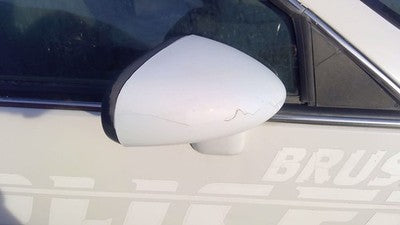 1991-1994 Chevy Caprice Passenger Right Side Mirror Door Mounted Oem White