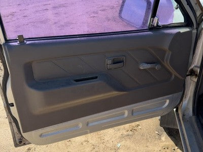 1991 Isuzu Pup Driver Left Front Door Trim Panel Gray
