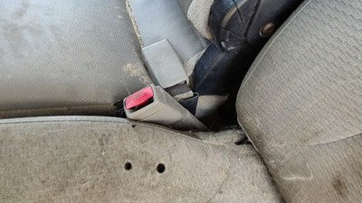 03-05 Ram 2500 Driver Left Front Seat Belt Buckle Receiver Regular Cab Taupe L5