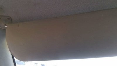 1996 Ford F450 Driver Left Sun Visor Oem Gray