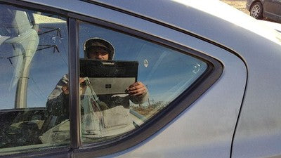2012-2019 Nissan Versa Driver Left Rear Vent Window Back Door Glass With Frame