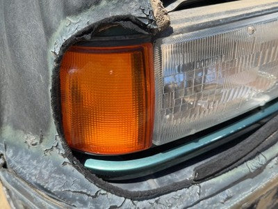 91-97 Rodeo Passenger Right Front Turn Signal Light Lamp Oem Fender Mounted