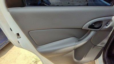 00-03 Focus Station Wagon Driver Left Rear Inside Door Trim Panel Switches Back