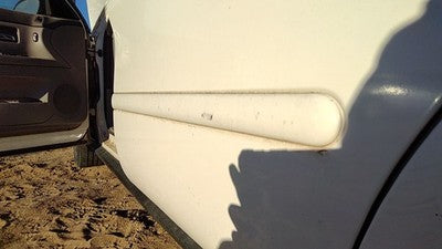 2000-2007 Ford Taurus Driver Left Rear Moulding From Door Back Trim Strip White