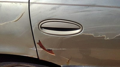1997-05 Park Ave Ultra Passenger Right Rear Outside Door Handle Oem Back Silver