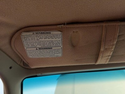 87-97 Ford F250 Driver Left Sun Visor Oem Brown Rk