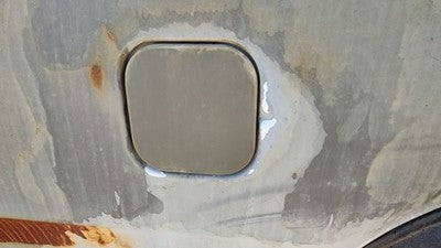 1984 Dodge D350 Fuel Tank Door With Hinge Gas Lid Oem Filler Gray