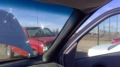 2002 Chevy Venture Passenger Right A Pillar Trim Windshield Post Panel Gray 14C