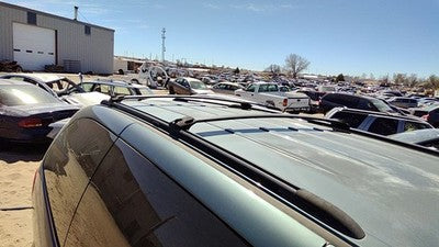 2007 Dodge Caravan Luggage Rack Cross Bars Only Oem Roof