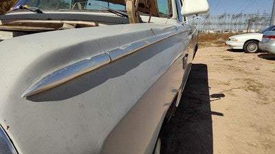 1984 Dodge D350 Driver Left Chrome Moulding From Fender Oem Trim Strip