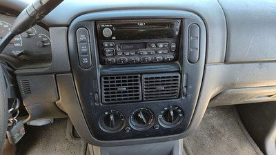 2002-2003 Ford Explorer Trim Bezel Around Radio Surround Dash Panel Oem