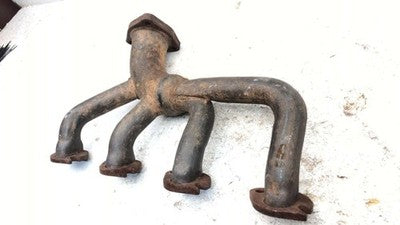 88-00 Chevy Silverado 2500 Driver Left Exhaust Manifold Assembly Oem 6.5L Diesel