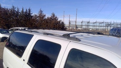 2005 Chevy Suburban Luggage Rack Cross Bars Only Oem Roof