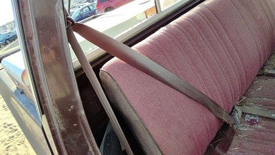 1983 Gmc Sierra C3500 Passenger Right Front Seat Belt Retractor Oem Shoulder Red