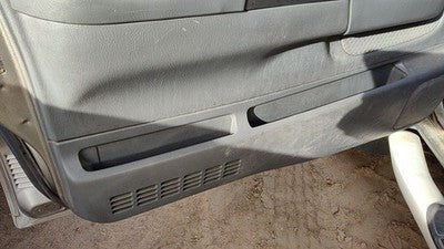 02-04 Nissan Xterra Driver Left Front Door Trim Panel With Master Switch Gray K