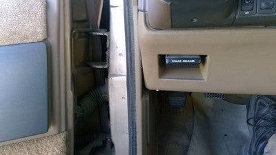 1995 Chevy Astro Driver Left Lower Kick Trim Panel Oem Tan