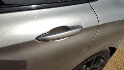 2015-17 Chrysler 200 Driver Left Rear Outside Door Handle Back Billet Silver Psc