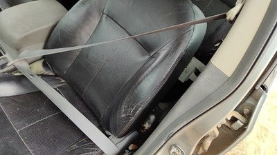 07-09 Sentra Driver Left Front Seat Belt Retractor Shoulder Charcoal W 2.0L