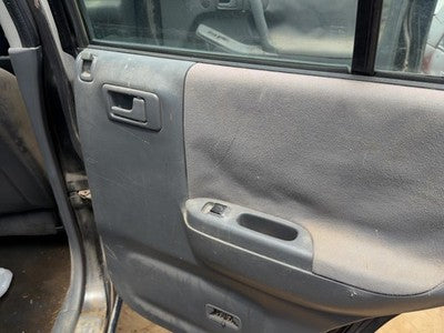 1998 Isuzu Rodeo Passenger Right Rear Door Trim Panel With Switches Back
