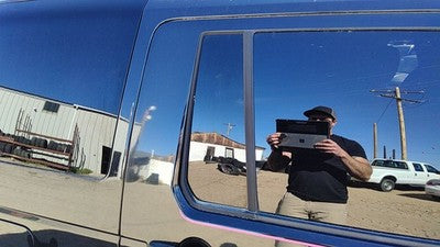 05-09 Land Rover Lr3 Passenger Right Rear Vent Window Back Door Glass With Frame