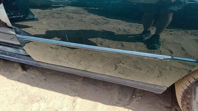 98-04 Cadillac Seville Driver Left Rear Moulding From Door Back Trim Strip Green