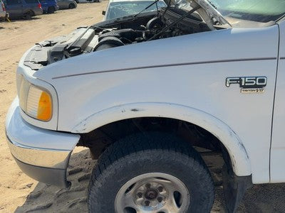 1997-2004 Ford F150 Driver Left Front Fender Oem White Yz F85Z16006Ca