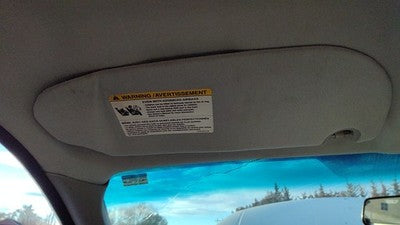 2005-2007 Ford Freestar Driver Left Sun Visor Oem Gray 5F2z1704105aae