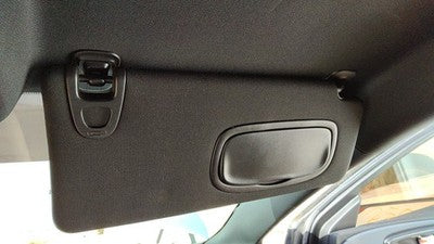 2015 Chrysler 200 Passenger Right Sun Visor Oem Black X9 5Mt86ml2ad