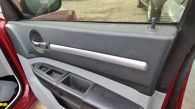 08-10 Charger Passenger Right Front Door Trim Panel With Switches Db Slate Gray