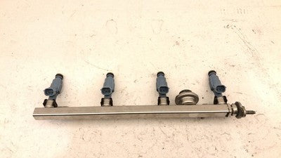 2011-2013 Kia Sorento Complete Fuel Rail With Injectors Set Loaded Oem 2.4L