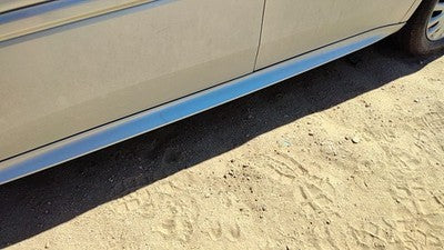 04-08 Grand Prix Driver Left Lower Rocker Panel Moulding Side Skirt Silver 12U
