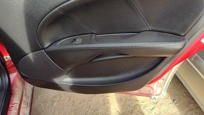 06-07 Lucerne Passenger Right Rear Door Trim Panel With Switches Back Ebony 193