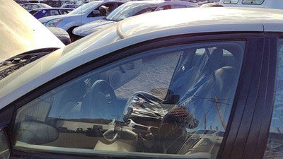 1996-2000 Saturn Sl1 Driver Left Front Side Window Door Glass Oem 21098675