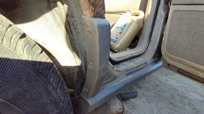 01 Jeep Grand Cherokee Passenger Right Rear Moulding On Quarter Panel Ps5 Silver