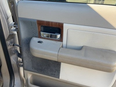 2004 Ford F150 Passenger Right Rear Door Trim Panel With Switches Back Tan Hw