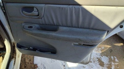 97-05 Century Passenger Right Rear Door Trim Panel With Switches Back Gray 14B