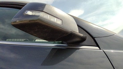09-14 Chevy Traverse Passenger Right Side Mirror Door Mounted Oem 57u Cyber Gray