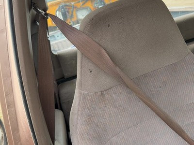 92-97 Ford F250 Passenger Right Front Seat Belt Retractor Oem Shoulder Brown Rk